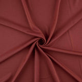 Garnet Silk Knit Fabric Remnant - Various sizes x 150 cm wide - Ribes y Casals