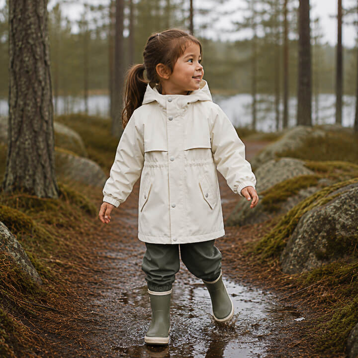 Natural White Waterproof Knit - Ribes y Casals