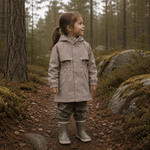 Stone Grey Waterproof Knit Top - Ribes y Casals