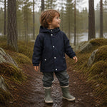 Navy Blue Waterproof Knit - Ribes y Casals