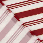 Plain polyester with burgundy and gold lurex stripes - Ribes y Casals