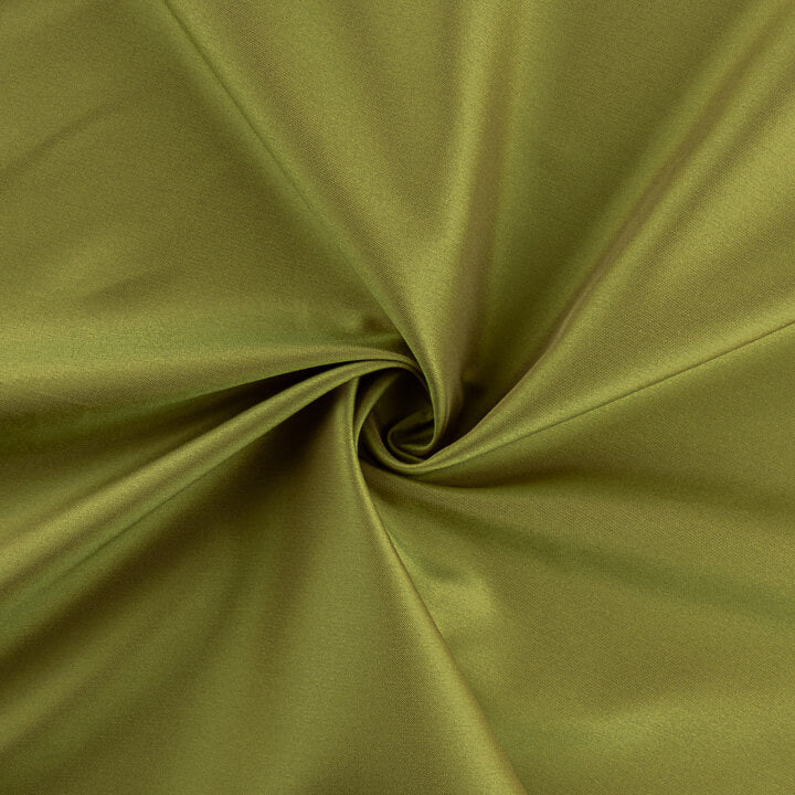 Reversible Mikado Satin in Old Gold and Olive Green - Ribes y Casals