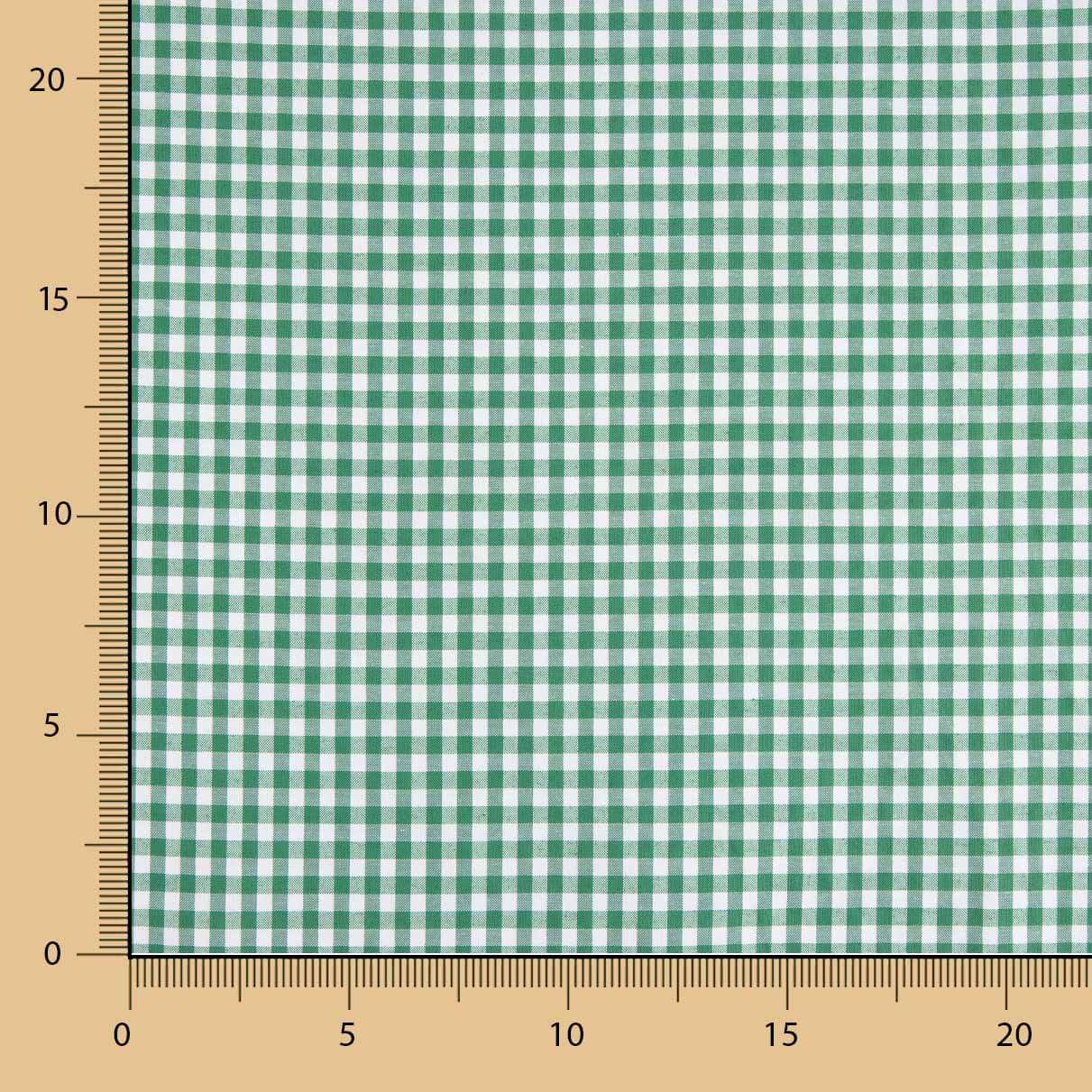 Gingham Basic Green Small 40 - Ribes y Casals