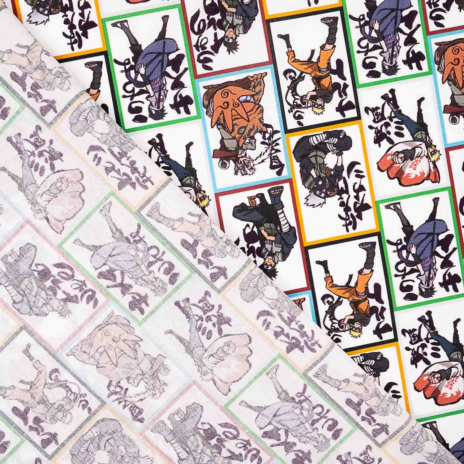 Naruto Printed Cotton Poplin - Ribes y Casals