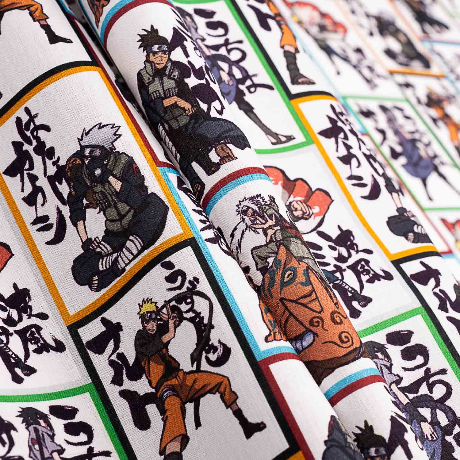 Naruto Printed Cotton Poplin - Ribes y Casals