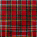 Lightweight Resin-Coated Canvas – Mini Christmas Tartan - Ribes y Casals