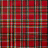 Lightweight Resin-Coated Canvas – Mini Christmas Tartan - Ribes y Casals
