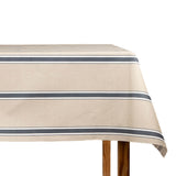 Resin-coated, stain-resistant, blue stripes - Ribes y Casals