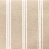 Resin-coated, stain-resistant, beige and white stripes - Ribes y Casals