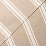 Resin-coated, stain-resistant, beige and white stripes - Ribes y Casals