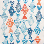 Resin-coated Mediterranean Fish Tablecloth - Ribes y Casals