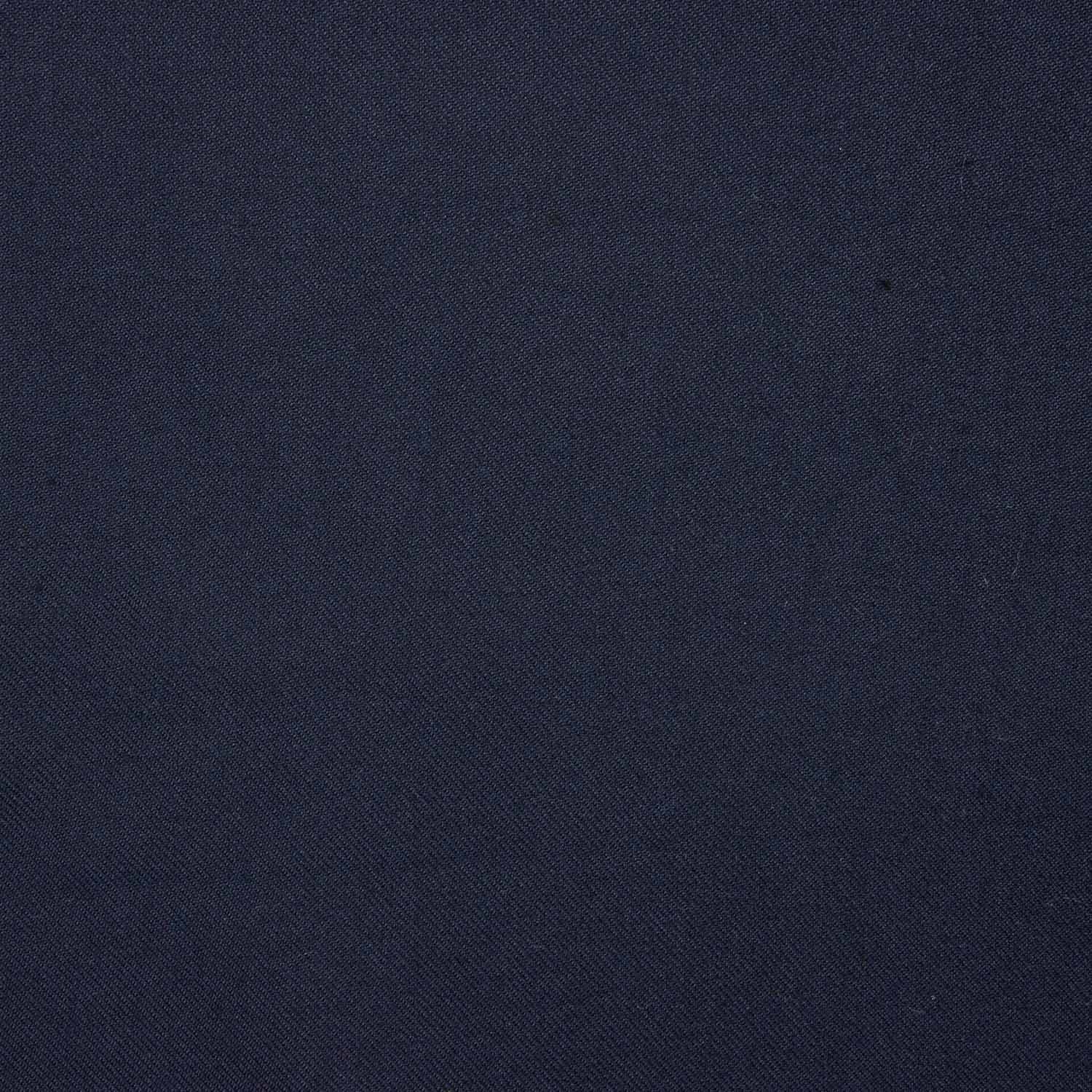 Navy Blue Twill Polyester Viscose - Ribes y Casals