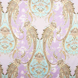 Lavender Cashmere print satin - Ribes y Casals