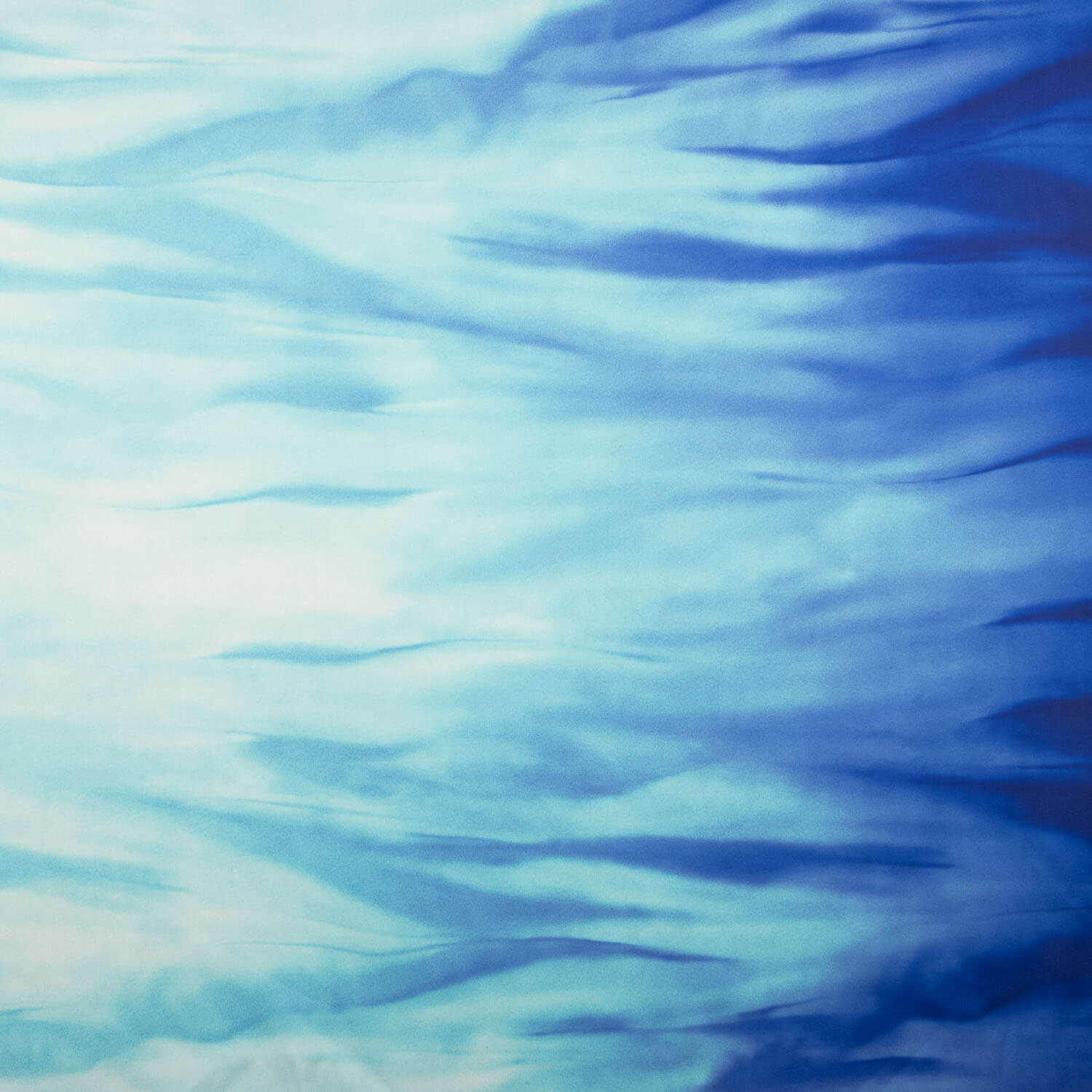 Blue Cascada Satin Print - Ribes y Casals