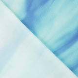 Blue Cascada Satin Print - Ribes y Casals