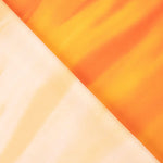 Orange satin print waterfall - Ribes y Casals