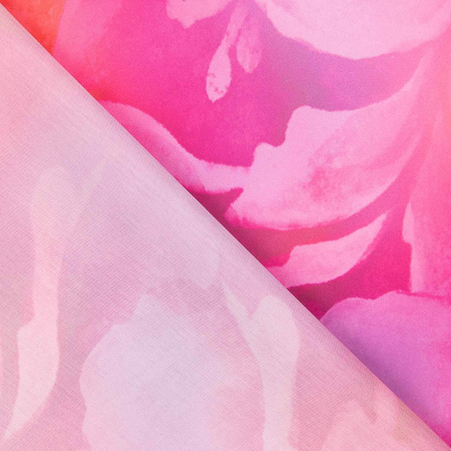 Flash Fuchsia printed satin - Ribes y Casals