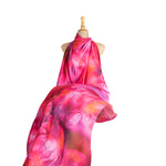 Flash Fuchsia printed satin - Ribes y Casals