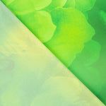 Flash Green printed satin - Ribes y Casals