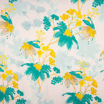 Satin Printed Green Moon Water - Ribes y Casals