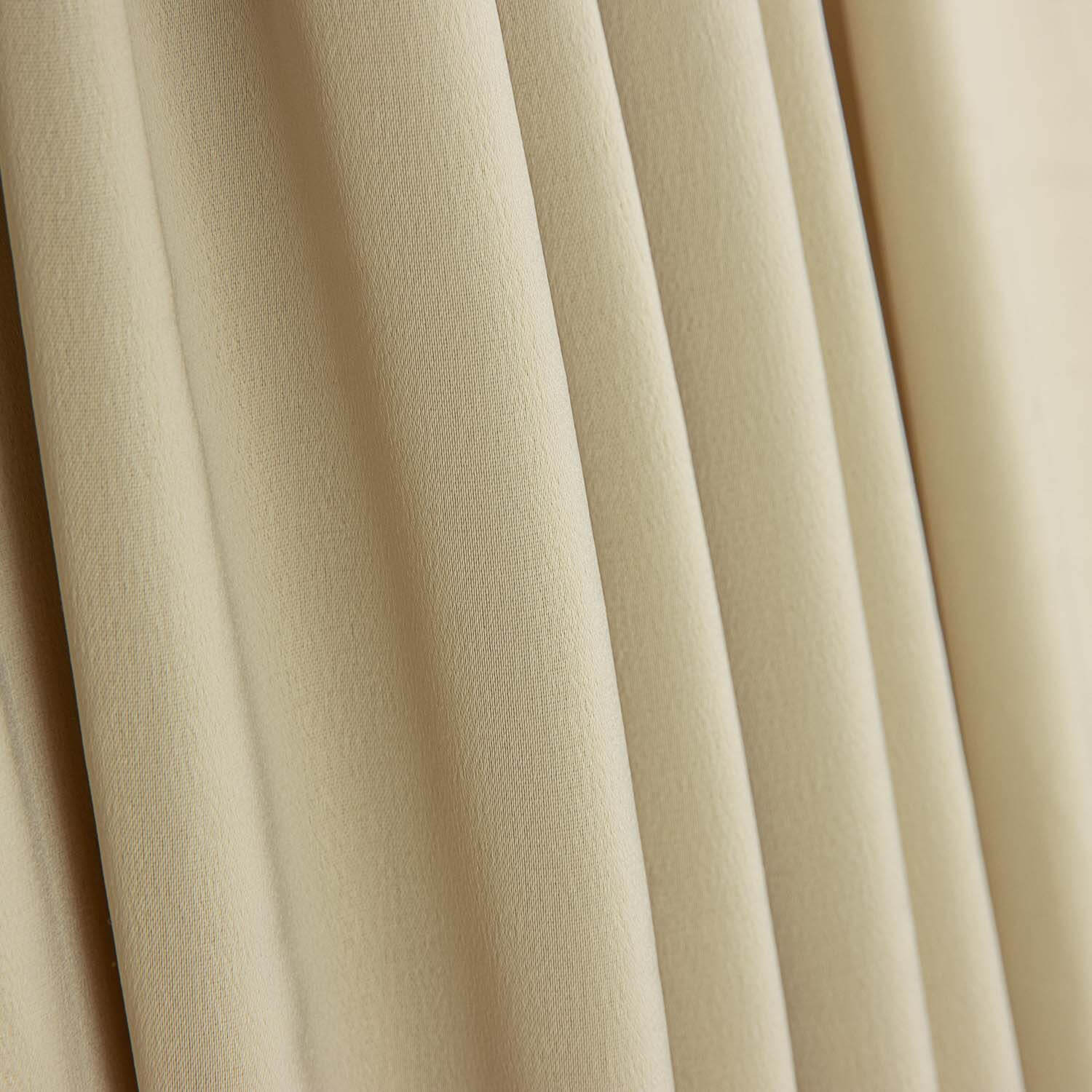 Plain Polyester Satin Remnant - Biscuit - Special Offer - Various lengths x 140 cm wide - Ribes y Casals