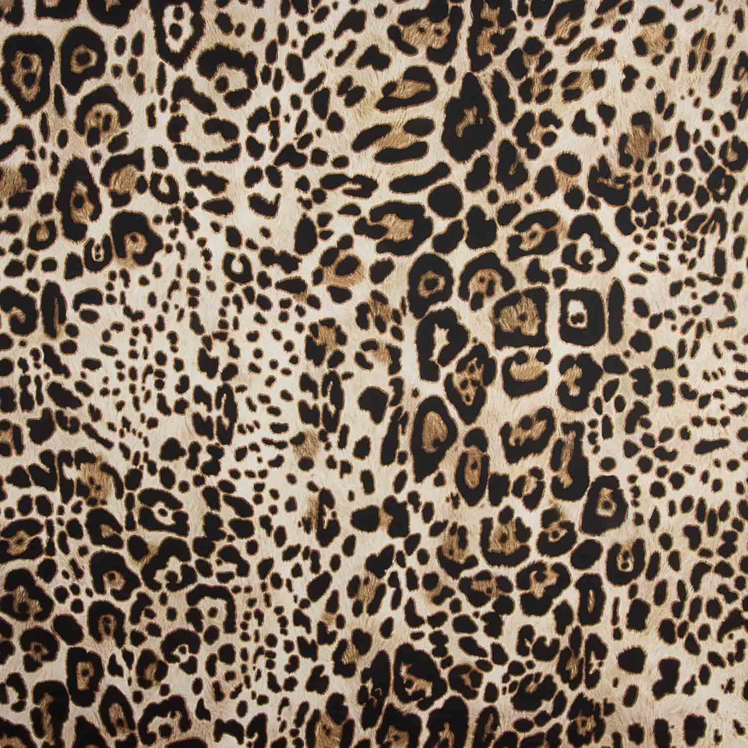 Polyester Satin – Leopard Chic - Ribes y Casals