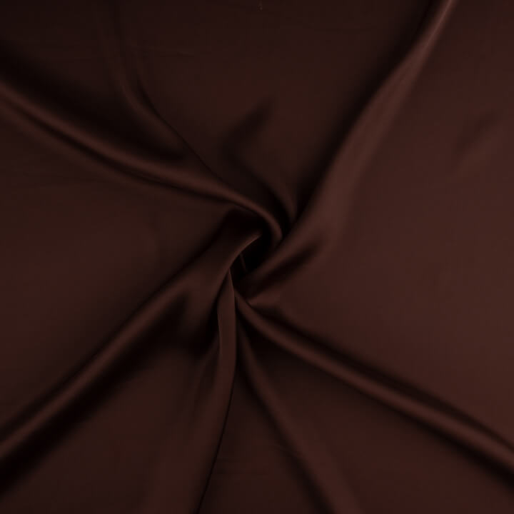Fine Maroon Polyester Satin - Ribes y Casals