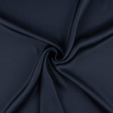 Fine Navy Blue Polyester Satin - Ribes y Casals