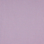 Blue and Pink Mini Checks Poplin - Ribes y Casals