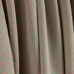 Green and Salmon Mini Checks Poplin - Ribes y Casals