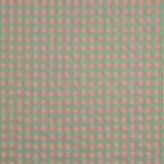 Green and Salmon Checks on Green Seersucker Poplin - Ribes y Casals