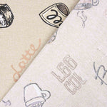 Vintage Coffee Printed Canvas - Ribes y Casals