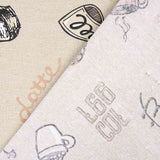 Vintage Coffee Printed Canvas - Ribes y Casals