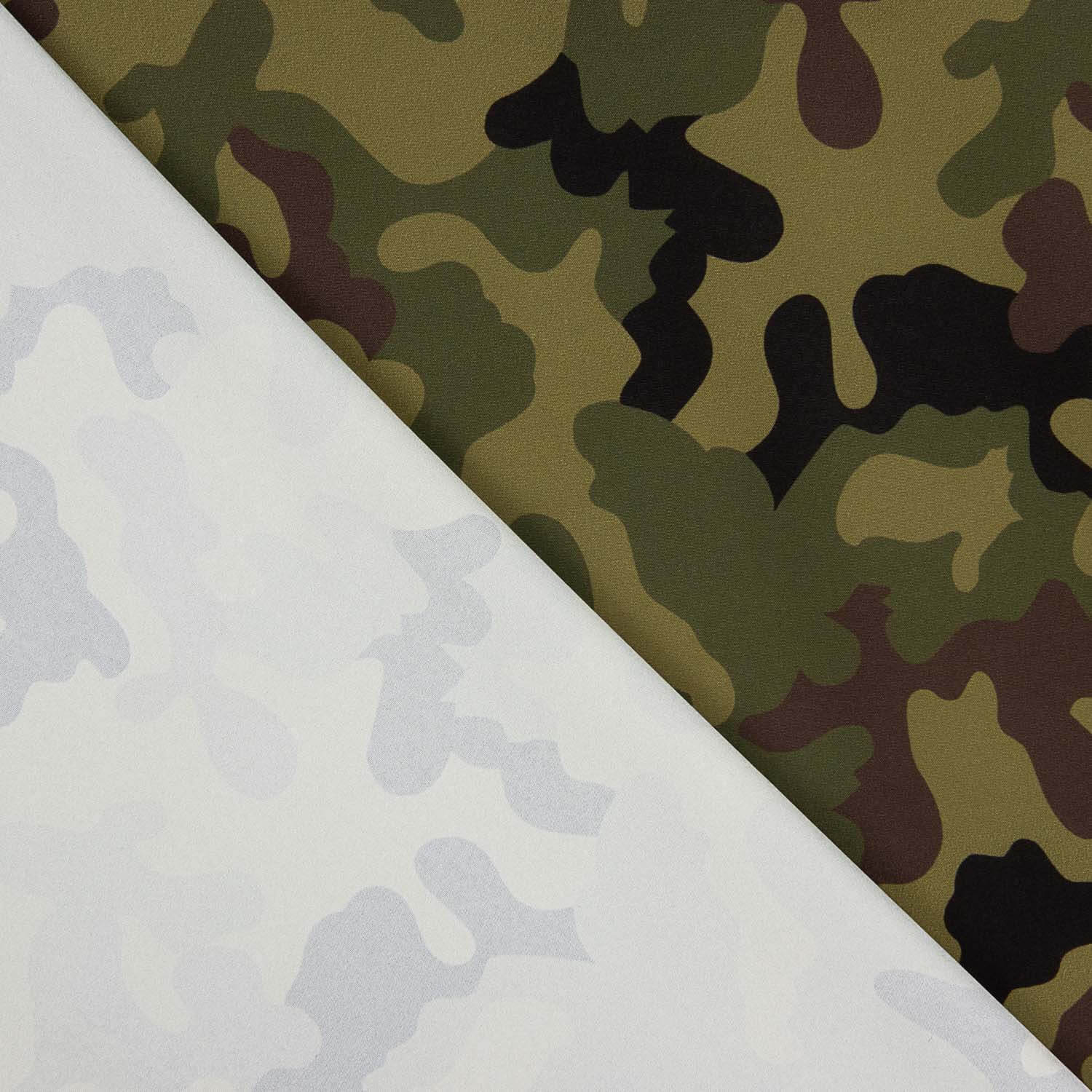 Sorona Technical Fibre Green Camouflage Print - Ribes y Casals