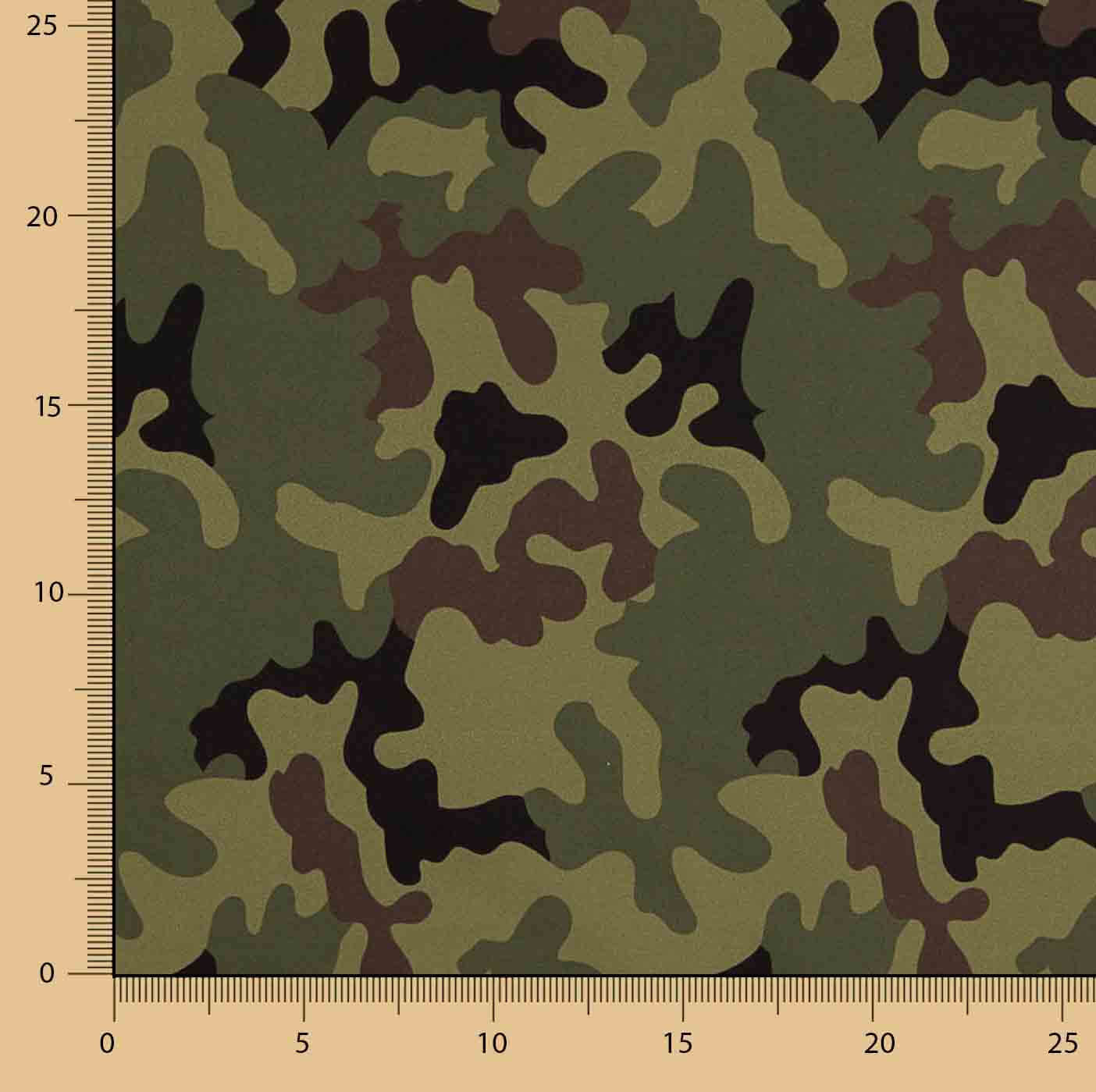 Sorona Technical Fibre Green Camouflage Print - Ribes y Casals