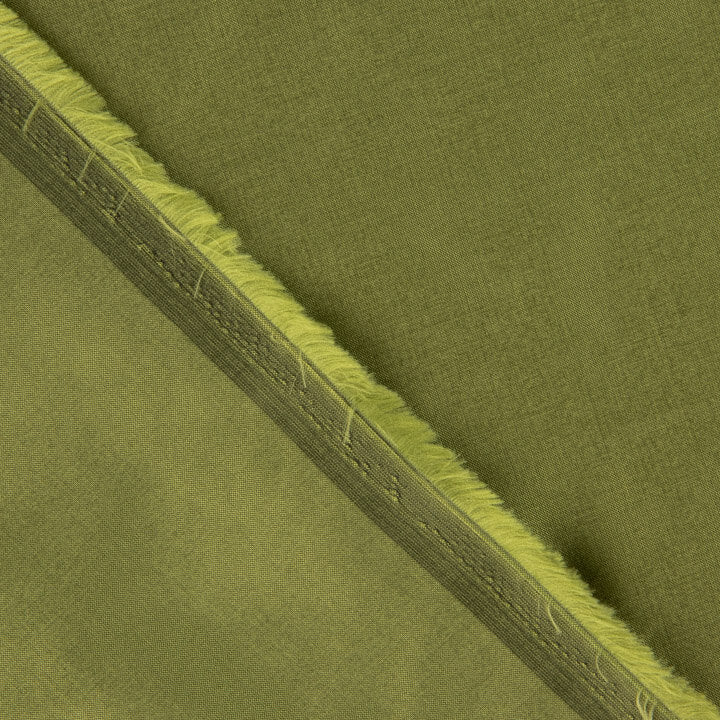 Plain Olive Green Taffeta - Ribes y Casals
