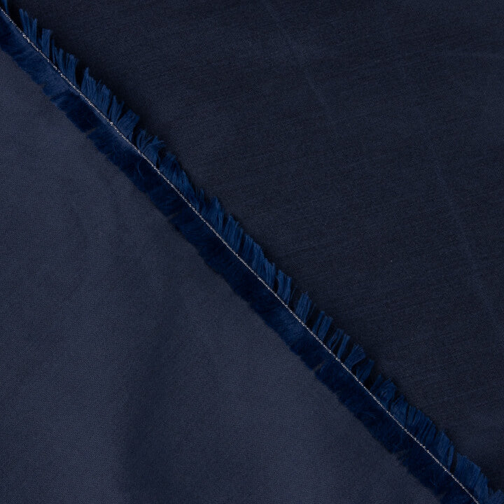 Plain Midnight Blue Taffeta - Ribes y Casals