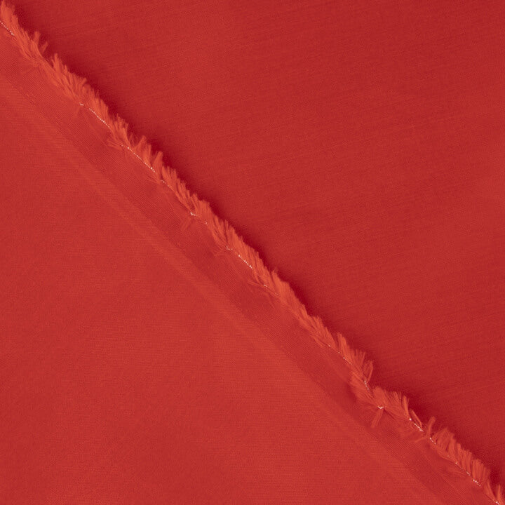 Plain Coral Red Taffeta - Ribes y Casals
