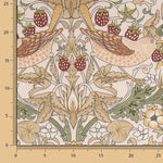 Beige ‘Bird Garden’ Cotton Canvas - Ribes y Casals