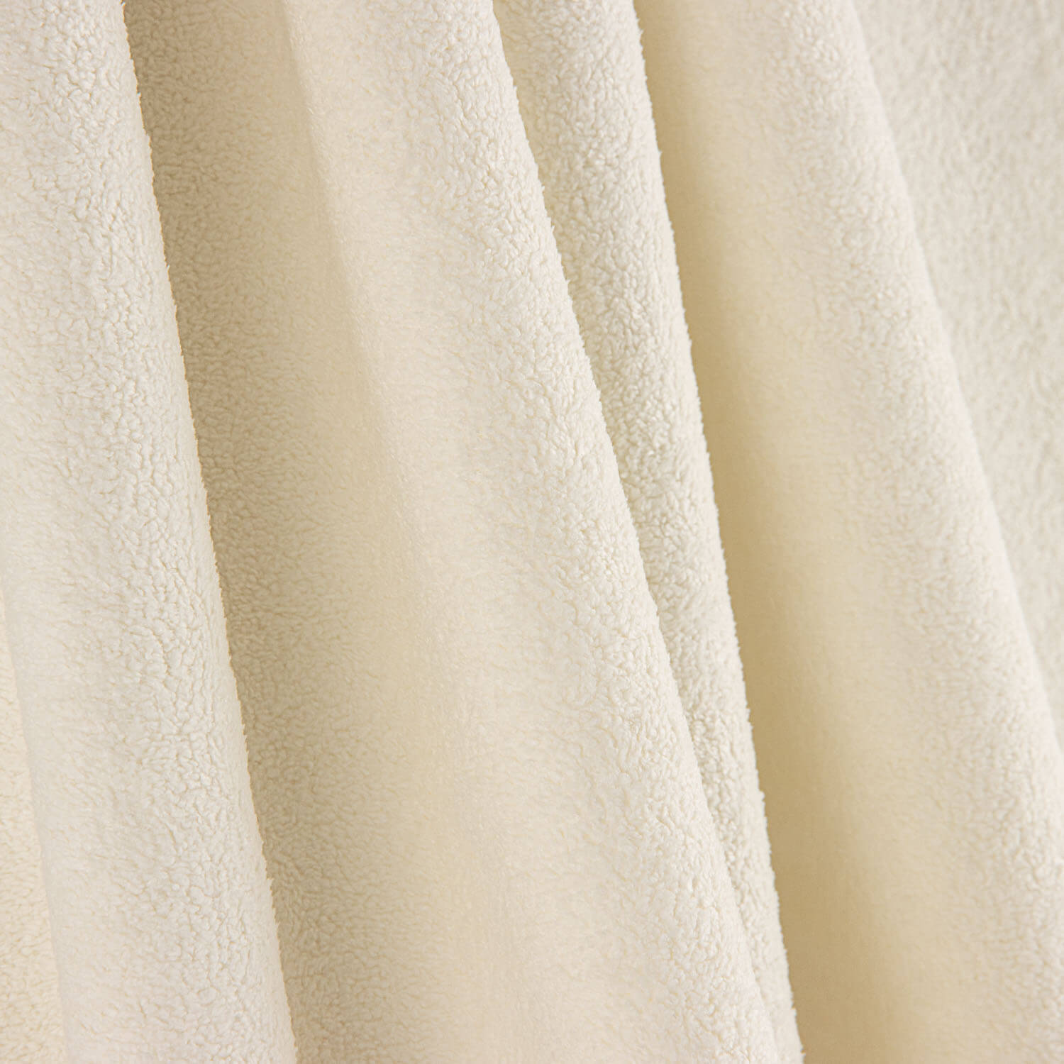 Natural White Terry Upholstery Fabric - Ribes y Casals