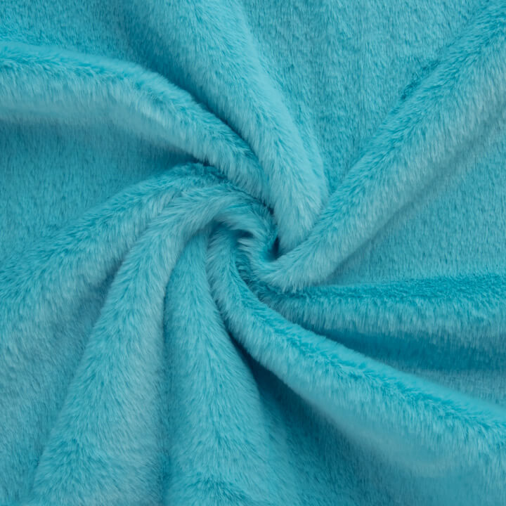 Fabric remnant of light blue short pile fabric – various lengths x 150 cm wide - Ribes y Casals