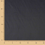 Deep Blue Polyester Lining with Tie Pattern - Ribes y Casals