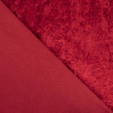 Crimson Red Martelé Fabric - Ribes y Casals