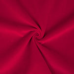 Ruby Red Cotton Velour - Ribes y Casals