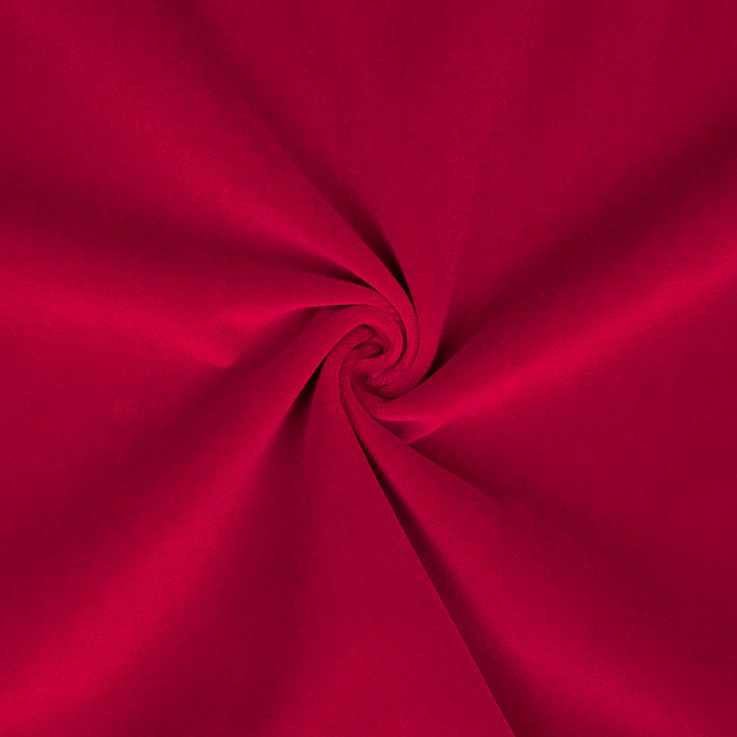 Ruby Red Cotton Velour - Ribes y Casals