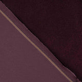 Dark Maroon Cotton Velvet - Ribes y Casals