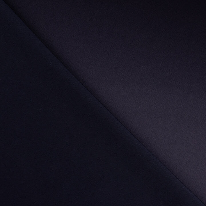 Navy Blue Satin Triacetate - Ribes y Casals