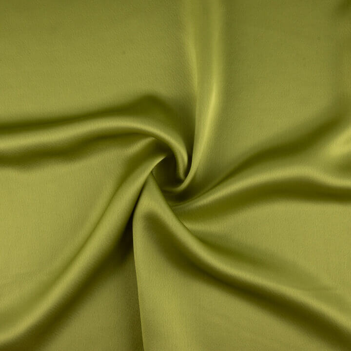 Pistachio Green Satin Triacetate - Ribes y Casals