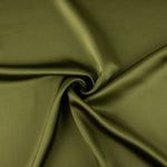 Khaki Green Satin Triacetate - Ribes y Casals