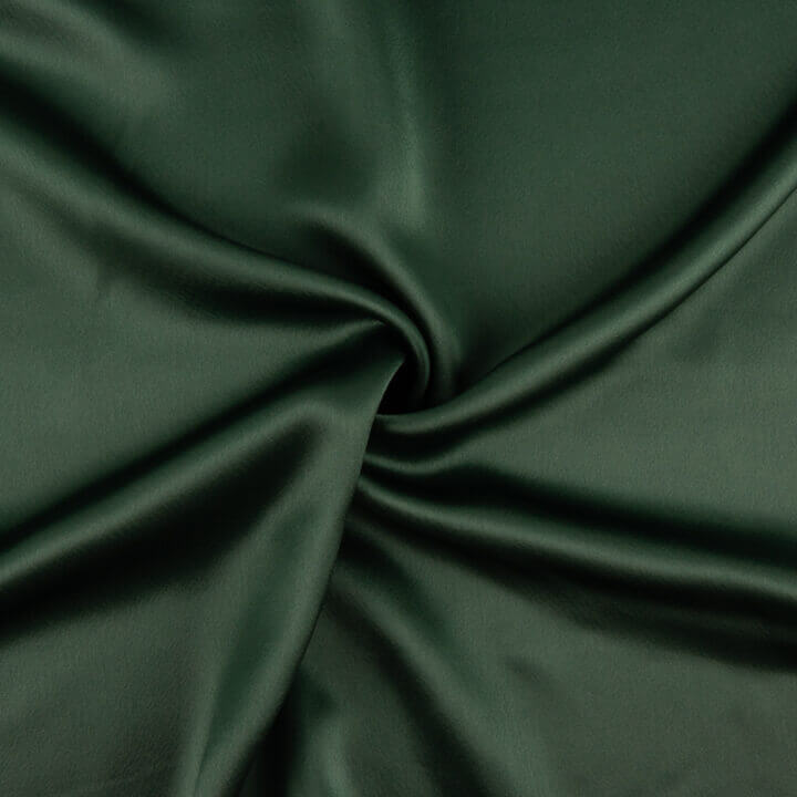 Dark Green Satin Triacetate - Ribes y Casals
